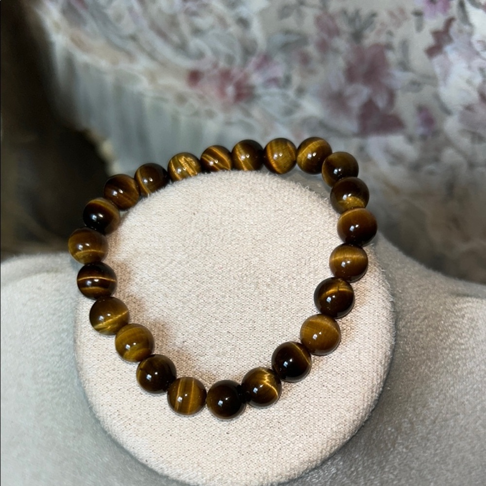 Tiger Eye Beaded Bracelet
